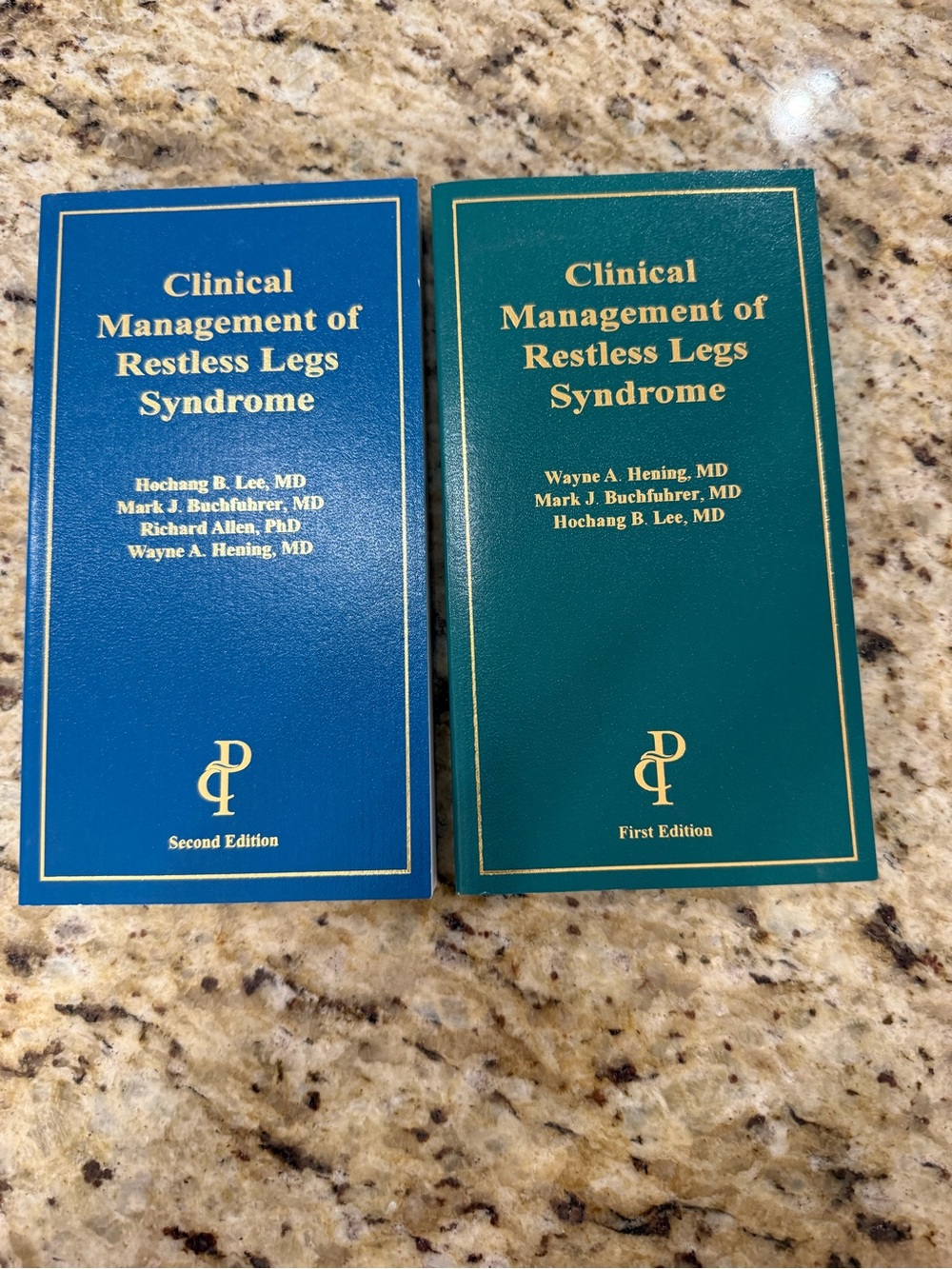 NWT 2 Medical Books Clinical Management Of Restless Leg Syndrome Book Set